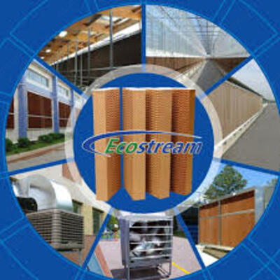 Eco Stream - охладительная гофра панель испарительного типа, 100 мм Eco Stream - охладительная гофра панель испарительного типа, 100 мм