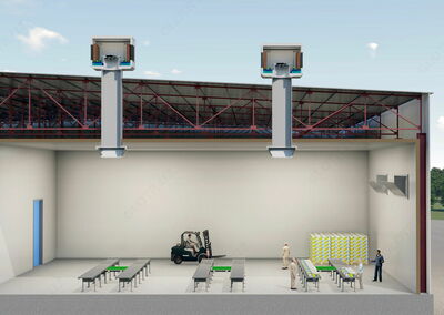 10 721 142 сум / шт. Air Cooler. Воздушный охладитель - 18000 м3/час.