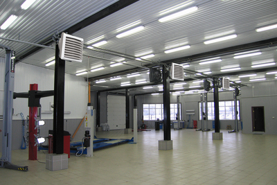 Тепловентилятор. Воздушно-отопительный агрегат Volcano VR Mini - OOO Techno Vent