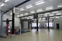 Тепловентилятор. Воздушно-отопительный агрегат Volcano VR Mini - OOO Techno Vent