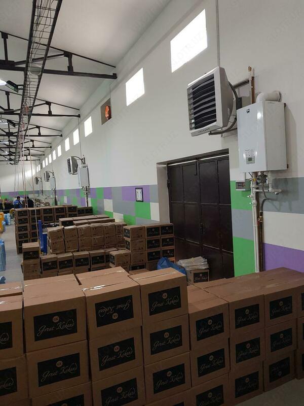 Тепловентилятор. Воздушно-отопительный агрегат Volcano VR3 - OOO Techno Vent