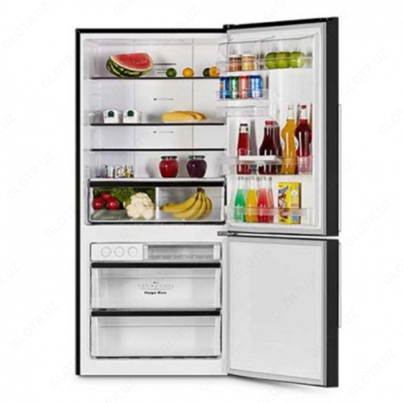 Двухкамерный холодильник Avalon AVL-RF 60WC черный