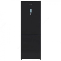 Двухкамерный холодильник Avalon RF-324VB INOX черный