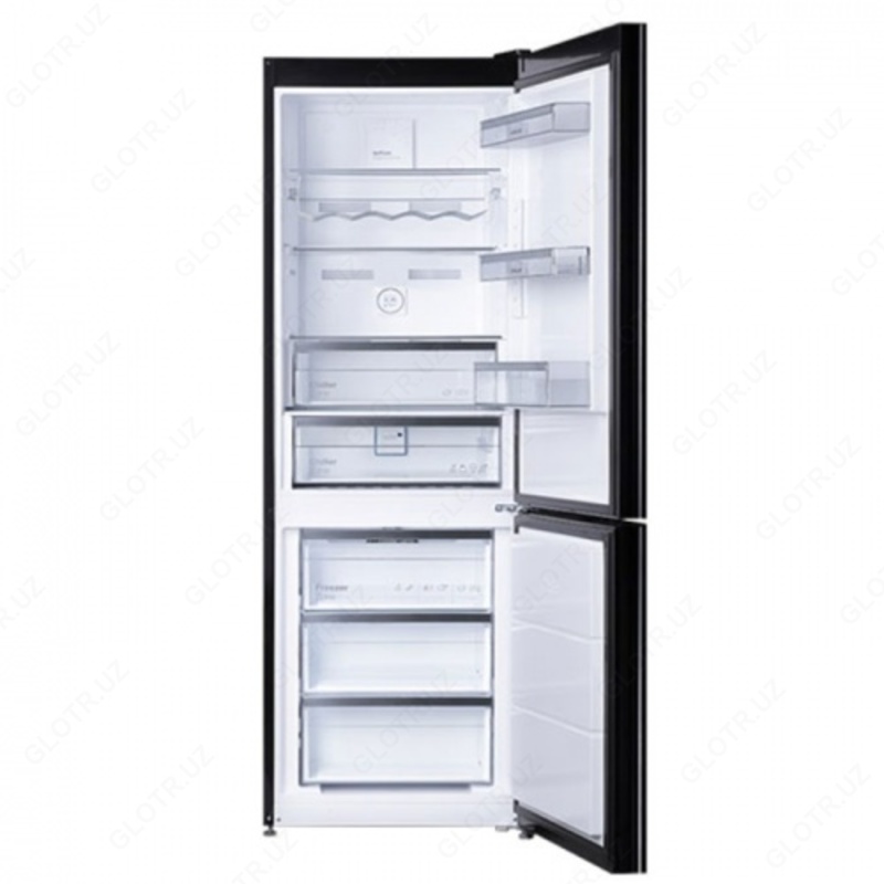   Двухкамерный холодильник Avalon RF-324VB INOX черный