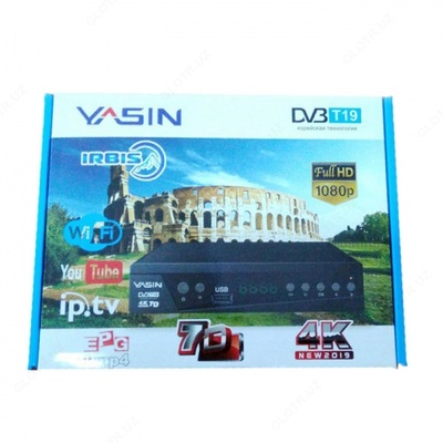Tyuner Yasin DVBT19 / 4K / Wi-Fi