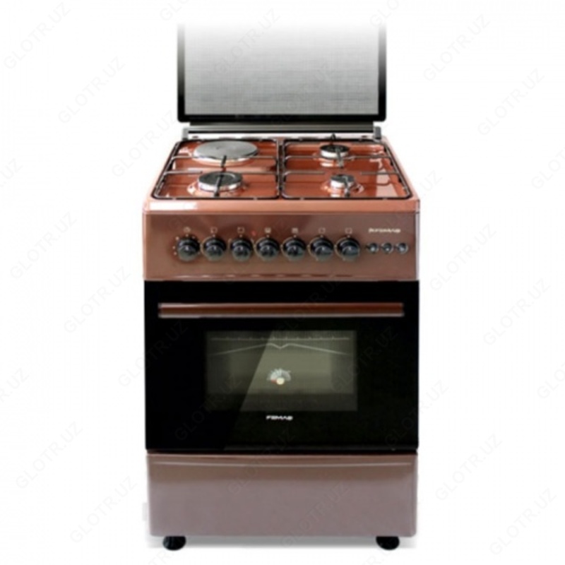 Газовая плита Femas 22-SBr Коричневая