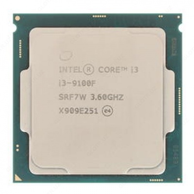 Процессор Intel-Core i3 - 9100F, 3.6 GHz, 6M, oem, LGA1151, CoffeeLake
