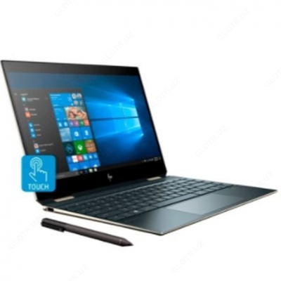 Noutbuk HP Spectre x360 13-ap0031ur (909) (Intel i5-8265U / DDR4 8 GB / SSD 256GB / 13,3 FHD IPS Touch / Intel UHD Graphics 620 / DVD yo'q / Win10) Poseidon Blue