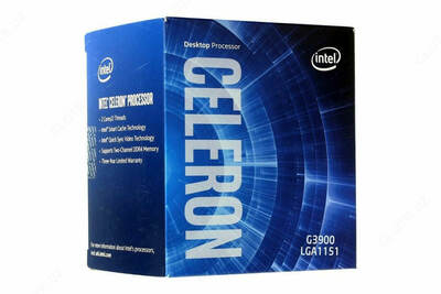 Процессор Intel-Celeron G3900 - 2.8 GHz