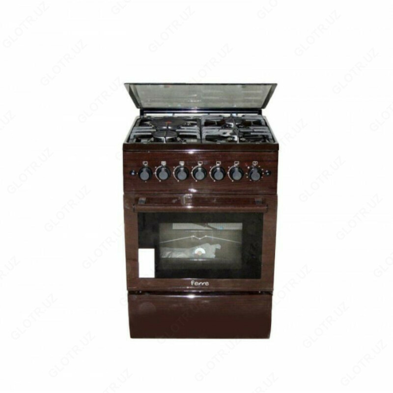 Газовая Плита Ferre BT60-19Br Коричневая