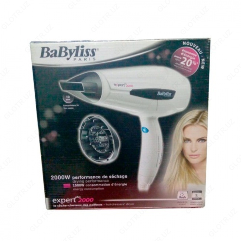 Фен для волос Babyliss paris Expert plus 2000
