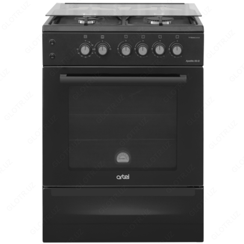 Gaz plitasi Artel Apetito 02-G CHU GP qora mat