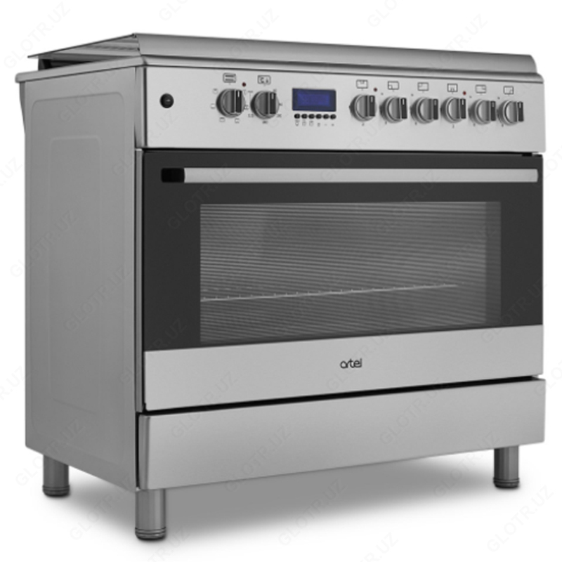 Газовая кухонная плита Artel Milagro F90 E INOX Стальной