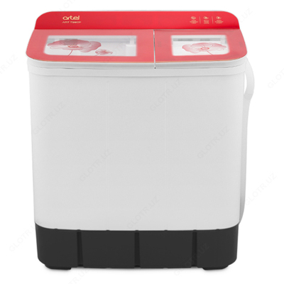 Artel TG60F yarim avtomatik kir yuvish mashinasi Oq / Qizil