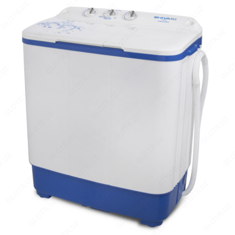 Yarim avtomatik kir yuvish mashinasi Shivaki ART TM 65 Moviy