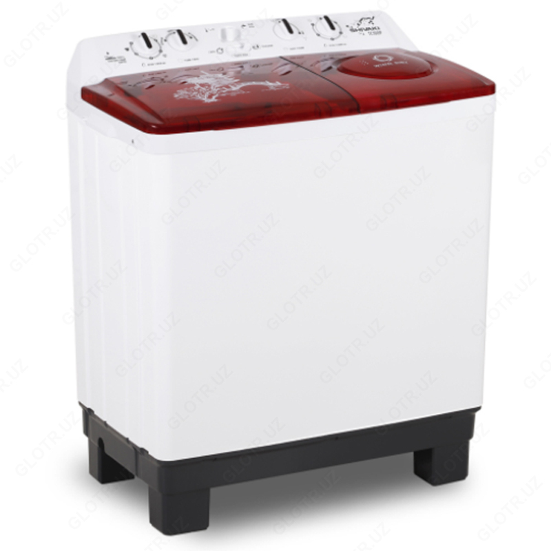 Полуавтоматическая стиральная машина Shivaki TC 100 P, 10кг Красный
