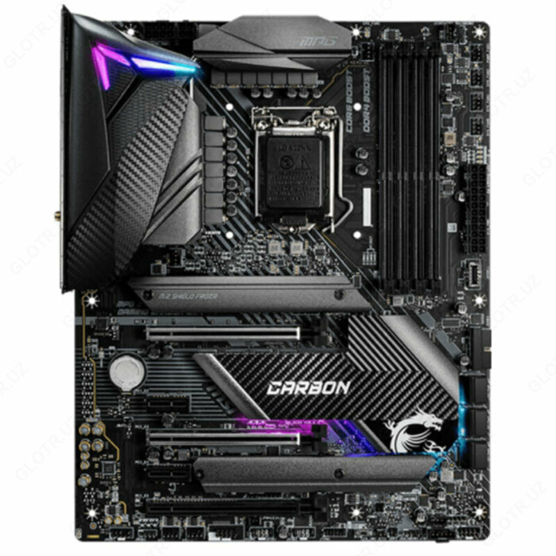 Материнская плата MB MSI MPG Z490 Gaming Carbon WiFi DDR4 LGA1200