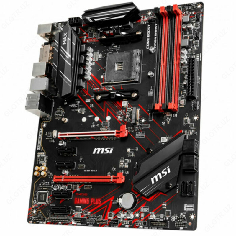Материнская плата MB MSI AMD AM4 B450 Gaming PLUS MAX DDR4