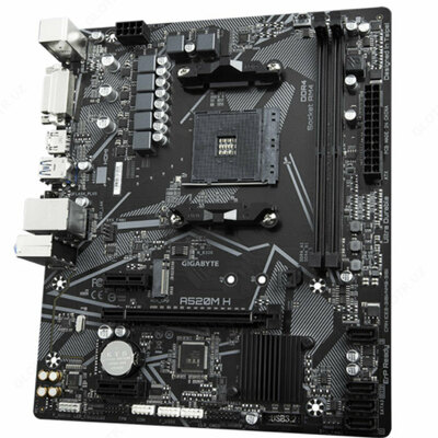 Материнская плата MB Gigabyte AMD AM4 A520M H DDR4