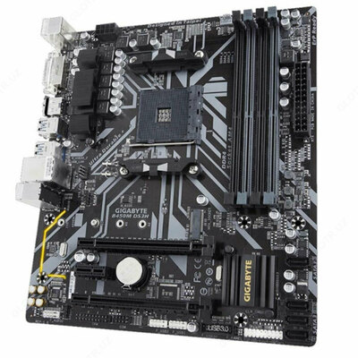 Материнская плата MB Gigabyte AMD AM4 B450M-DS3H DDR4