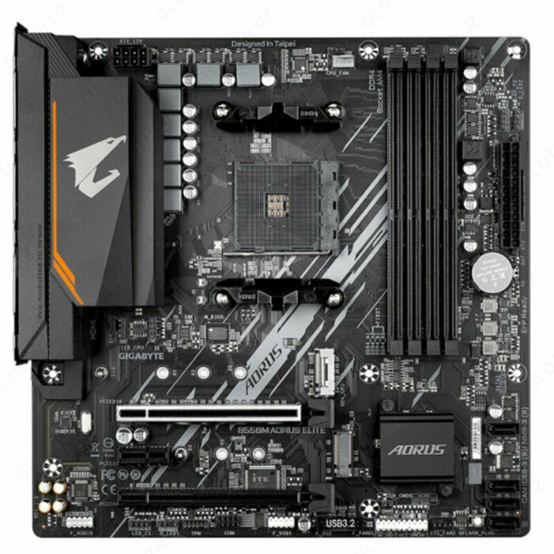 Материнская плата MB Gigabyte AMD AM4 B550M AORUS ELITE DDR4