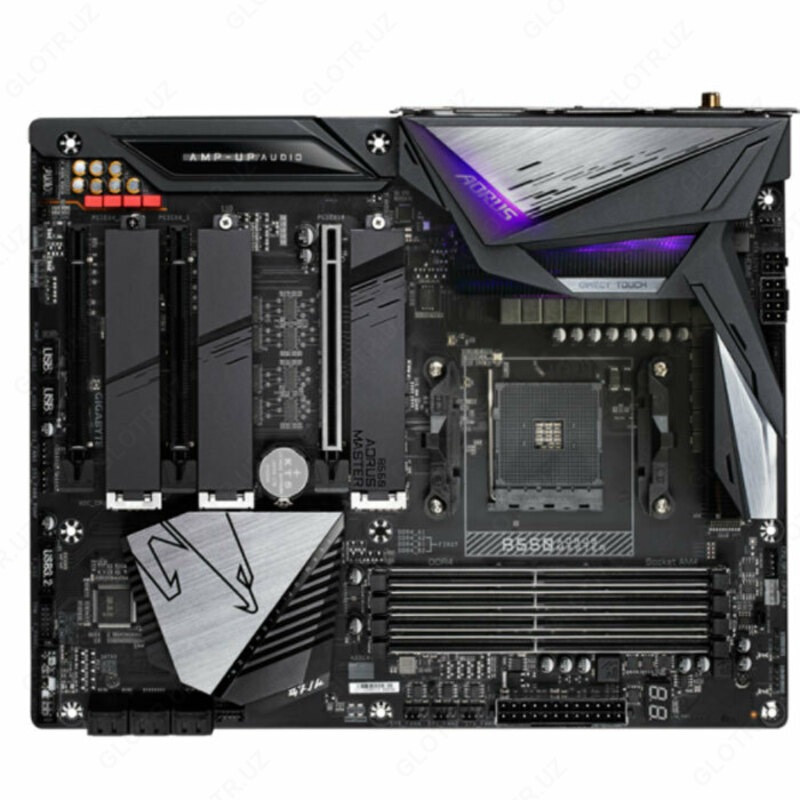 Материнская плата MB Gigabyte AMD AM4 B550 AORUS Master DDR4