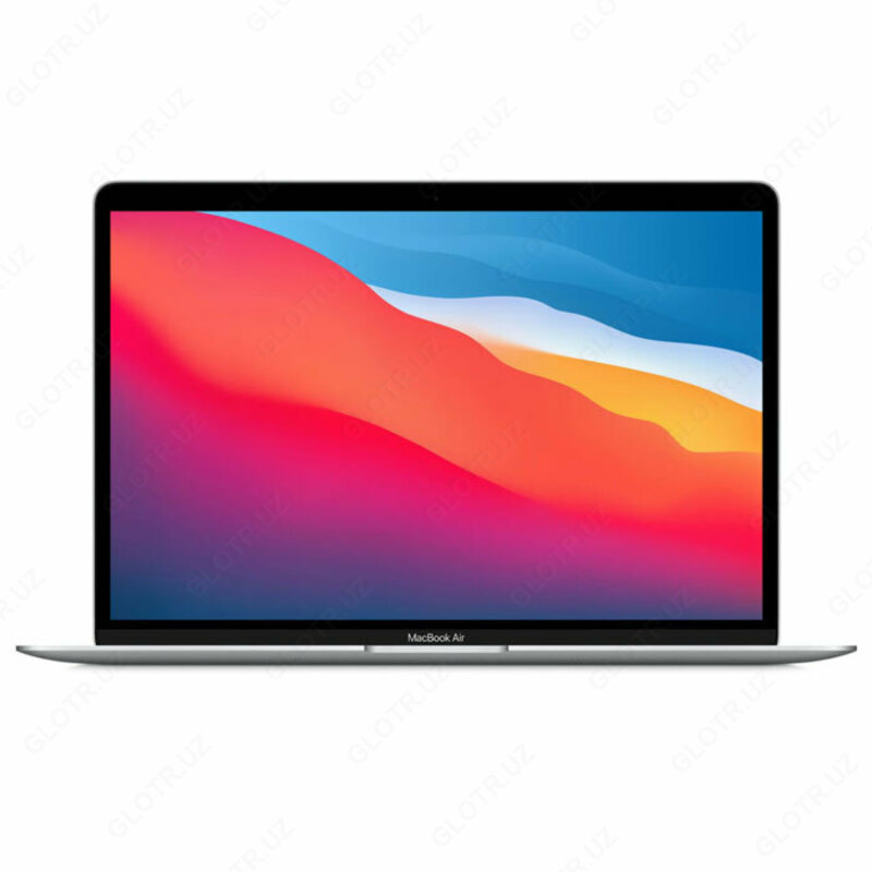 Noutbuk Apple MacBook Air Model A2337 (Apple M1 8 yadroli protsessor / Apple M1 8GB xotira / SSD 256GB / 13.3 Retina IPS (2560x1600) / 7 yadroli GPU o'rnatilgan / DVD / RUS / Mac OS yo'q)