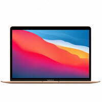 Ноутбук Apple MacBook Air Model A2337 (Apple M1 8-core CPU/ Apple M1 8ГБ Memory/ SSD 512GB/ 13.3 Retina IPS (2560х1600)/ 8-core GPU integreted/ No DVD/ RUS/ Mac OS) Gold