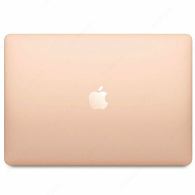 Noutbuk Apple MacBook Air Model A2337 (Apple M1 8 yadroli protsessor / Apple M1 8GB xotira / SSD 512GB / 13.3 Retina IPS (2560x1600) / 8 yadroli GPU o'rnatilgan / DVD / RUS / Mac OS yo'q) Oltin