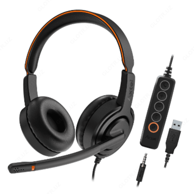 Профессиональная гарнитура Axtel Voice UC45 duo NC (USB)