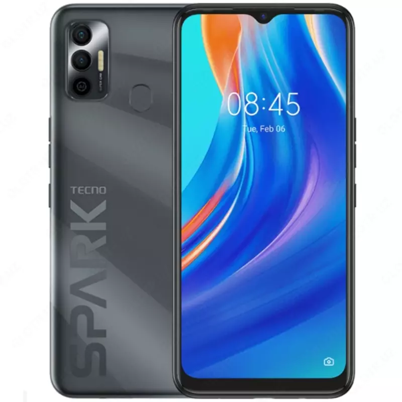 Смартфон TECNO Spark 7 2/32GB Black