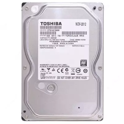 Жесткий диск Toshiba DT01ACA100 HDD 1TB 3.5" 7200 об/мин