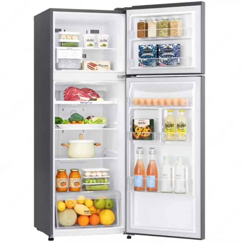 Холодильник LG GN-C372SMCB 312л Серебристый