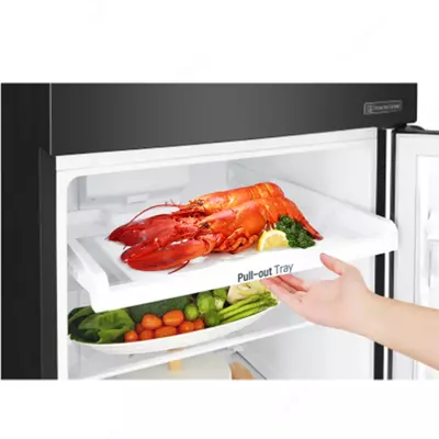 Холодильник LG GN-C372SMCB 312л Серебристый