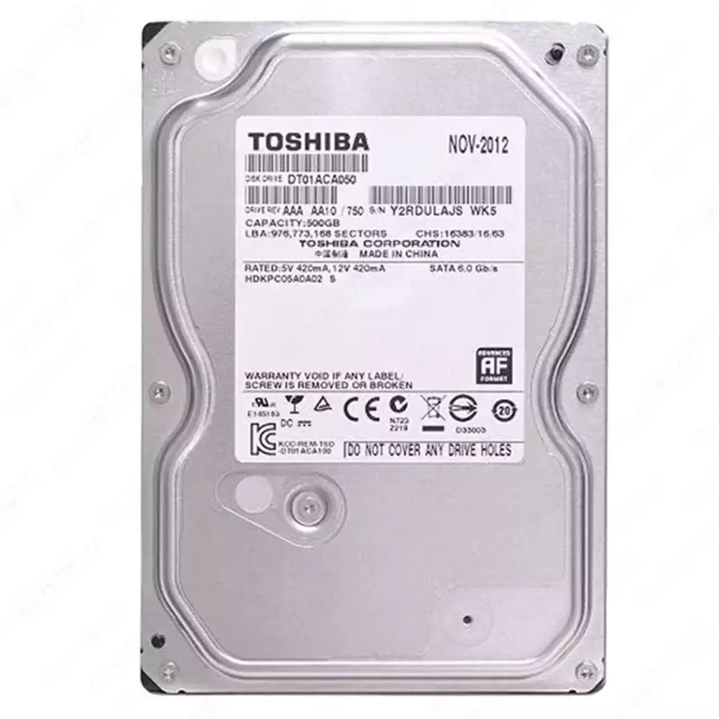 Жесткий диск Toshiba DT01ACA100 HDD 1TB 3.5" 7200 об/мин