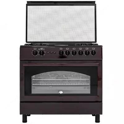 Газоэлектрическая плита Ferre NL90-2DB (FFD) Черный древесный