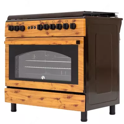 Газоэлектрическая плита Ferre NL90-2YL (FFD) Светло древесный