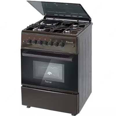 Газоэлектрическая плита Ferre BT60-20BR (FFD) Коричневый