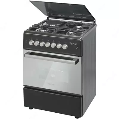 Газоэлектрическая плита Ferre BT60-20B (FFD) Черный