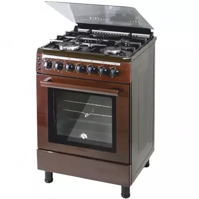 Газовая плита Ferre DM60-4PDB (FFD) Темно-древесный