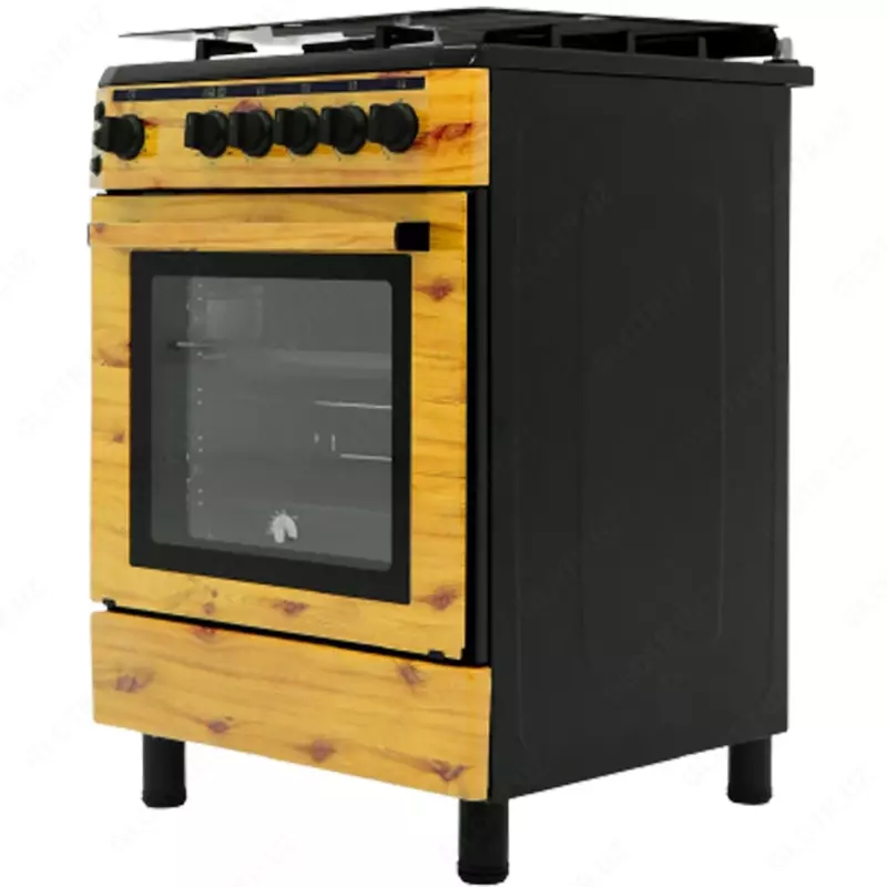 Газовая плита Ferre DM60-4PYL (FFD) Светло-древесный