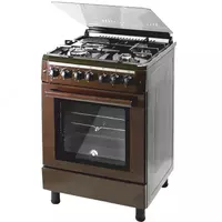  Газоэлектрический плита Ferre DM60-5PDB (FFD) Темно-древесный - 