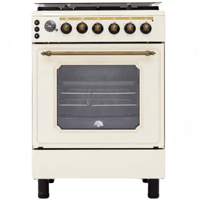 Газоэлектрический плита Ferre DM60-5RC (FFD) Кремовый