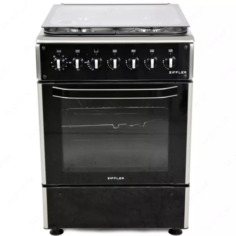 Газовая кухонная плита ZIFFLER G01 Черный