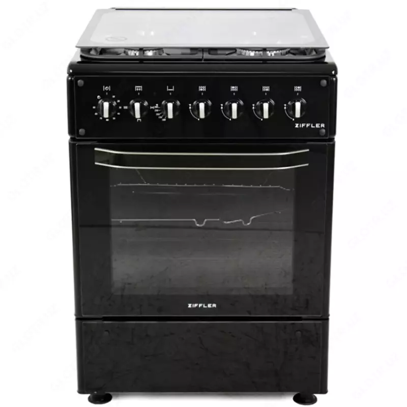 Газовая кухонная плита ZIFFLER G03 Черный