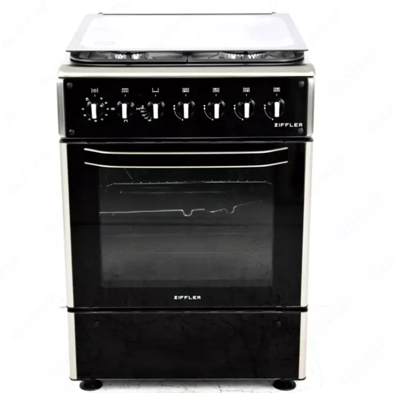 Газовая кухонная плита ZIFFLER G01E Серый