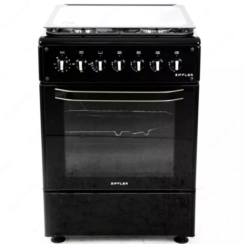 Газовая кухонная плита ZIFFLER G03E Чёрный