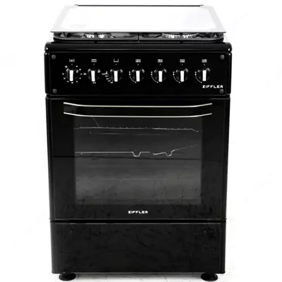 Газовая кухонная плита ZIFFLER G03E Чёрный