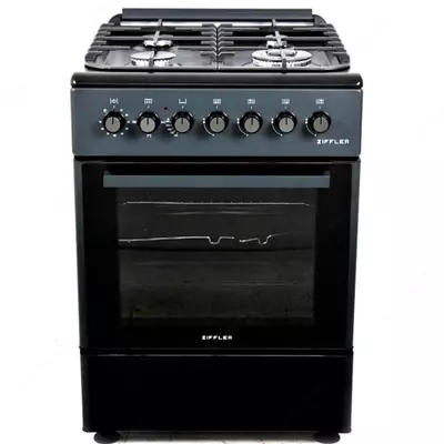 Газовая кухонная плита ZIFFLER DD-002E Чёрный