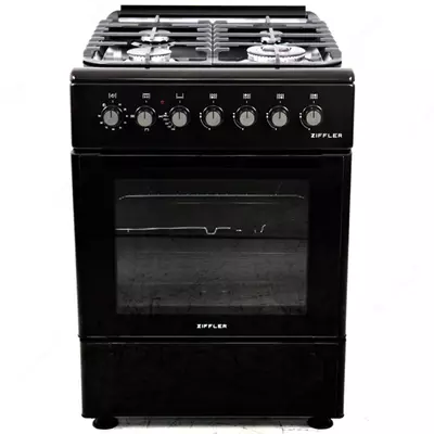 Газовая кухонная плита ZIFFLER BB-002 Чёрный